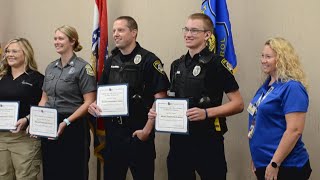 Area first responders recognized