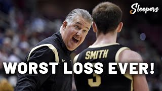 Is Purdue's loss to Fairleigh Dickinson the worst upset in college basketball history?
