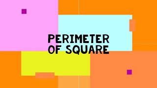 Math 2 Code with Python - Perimeter Of Square
