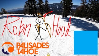 Robin Hood (Blue Square) @Palisades Tahoe, CA (March, 2023)