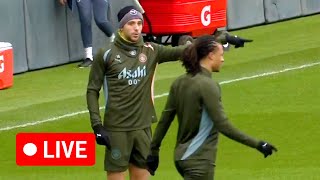 🔴 LIVE | Manchester City train ahead of Real Madrid UEFA Champions League match