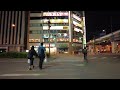 night walk from shin osaka station to umeda｜osaka｜japan｜4k asmr