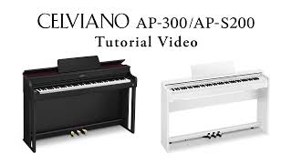 CELVIANO AP-300 / AP-S200 Tutorial Video｜CASIO