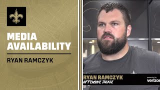 Ryan Ramczyk on Week 2 Challenges from Bucs Defense | New Orleans Saints
