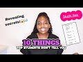 10 THINGS TOP STUDENTS DO & DON’T TELL YOU