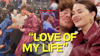 Selena Gomez and Benny Blanco lovely moments at the New York Knicks basketball g