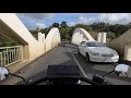 auckland hog chapter crosses the tuakau bridge over the waikato river