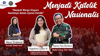 Webinar Menjadi Katolik yang Nasionalis