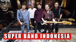 PARA MUSISI HEBAT INDONESIA BERKUMPUL DALAM SATU BAND \u0026 LATIHAN BARENG - CAKRAWALA