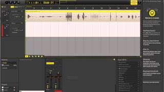 OhmStudio SelectingCuttingAudioRegions