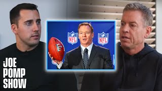 Troy Aikman Is Worried About The NFL's Future