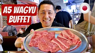 BEST ALL YOU CAN EAT A5 WAGYU BEEF BBQ BUFFET 🇯🇵 TOKYO JAPAN