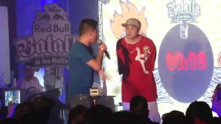 JNO VS CRISTOFEBRIL | 3 LUGAR RED BULL BATALLA DE LOS GALLOS SEMIFINAL SANTIAGO CHILE 2015