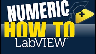 How to use Numeric in LabVIEW