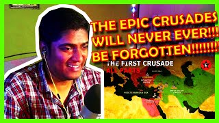 EPIC CRUSADE & A DEADLY CHAOS!!! - THE FIRST CRUSADE PART 1 & 2 ALL PARTS REACTION!! EPIC HISTORY TV