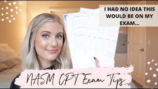 NASM CPT EXAM CONTENT, STUDY TIPS + TRICKS | HOW TO PASS THE NASM CPT EXAM IN 2020
