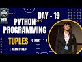 Python Tuples ( PART - 1 ) @HDR_Programming