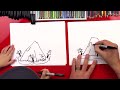 How To Draw A Volcano