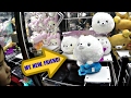 Arcade UFO Catcher Japanese Claw Machine LARGE Toy Prize Wins! クレーンゲーム