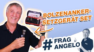 Frag Angelo – Bolzenanker-Setzgerät Set von fischer | Marx24