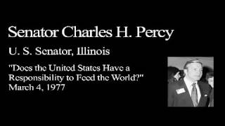 Landon Lecture | Charles H. Percy - audio only