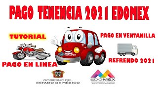 PAGO DE #TENENCIA Y #REFERENDO 2021 #EDOMEX. #TUTORIAL