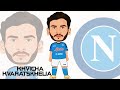 How to draw Khvicha Kvaratskhelia - Football Toon's