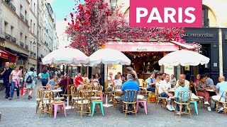 PARIS FRANCE - HDR WALKING IN PARIS - LE MARAIS - 4K HDR 60 fps