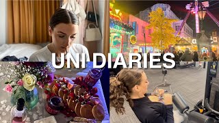 Week in my life at Uni | Birthday celebrations, winter fair, gym sessions