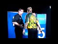 simon whitlock does not shake ronny huybrechts hand after the game at the uk open