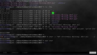03 Find File Information with Stat Command Linux Shell Tutorials 2018