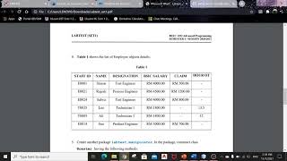 LABTEST ADVANCED PROGRAMMING (VIDEO)