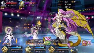 【FGO】バトル・イン・ニューヨーク2022 超高難易度 復刻:麗しきゴルゴン三姉妹 ゴルゴーンで2ターン【TA】