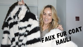 FAUX FUR COAT HAUL | CHLOË UDALL