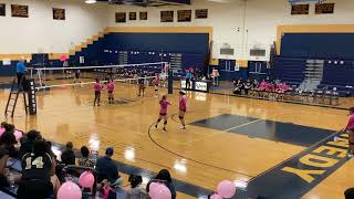 2023.10.17 - VARSITY - WCA @ Kennedy - SET 3 W (25-11)