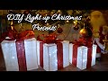 DIY Light up Christmas Presents | Crafty Ellie