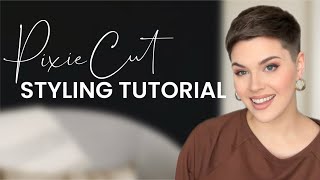 Pixie Haircut Styling Tutorial