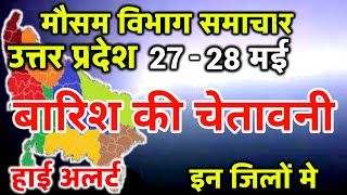 आज का उत्तर प्रदेश मौसम विभाग : Uttar Pradesh Weather Report 27 May 2024  Lucknow Weather Today