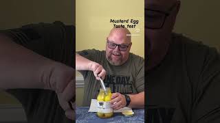 Day 15/365 Mustard Egg taste test #bbbechallenge #carnivore #worldcarnivoremonth