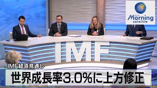 IMF経済見通し 世界成長率3.0%に上方修正【モーサテ】（2023年7月26日）