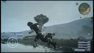 FINAL FANTASY XV【FF15】好きな武器＆仲間コマンドで遊んでみた