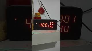 Jam digital Led setelah pemakaian 2 tahun lebih