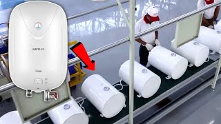 देखिए factories मैं कैसे बनता है geyser | water heater kaise banate hain | havells geyser factory