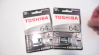 Toshiba Exceria Pro M401 Micro SD Card Review and Speed Test