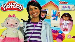 Play Doh Doc’s Clinic Featuring Doc McStuffins !  || Toy Review || Konas2002