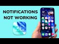 How To Fix Notifications Not Working In iOS 26