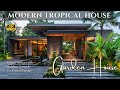 Modern Tropical Garden House: Architecture & Interior Design with Outdoor Living & Courtyard Garden