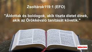 Bibliai Gondolatok - Zsoltárok 119:1 EFO