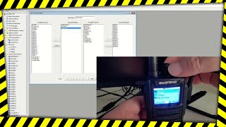 Baofeng DM1701 Analogue/DMR setting AB groups , scan list and Zones
