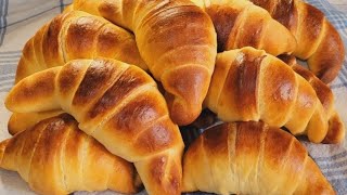 [RECETA FACIL] Medialunas Croissants Cuernitos Caseros / Recetas Con Amor